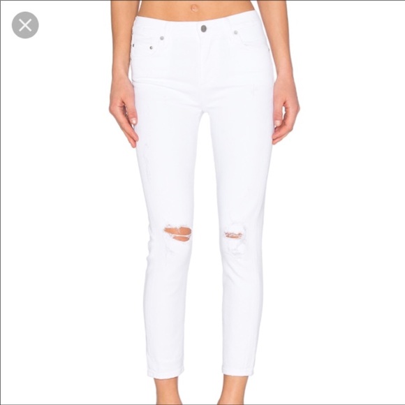 citizens of humanity rocket crop white